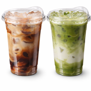 Vaso PET con tapa sip - 12oz